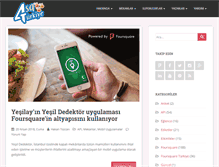 Tablet Screenshot of foursquareturkiye.com